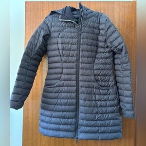 Women's Lululemon Black Pack it Down Long jacket